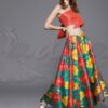 Red & Yellow Readymade Lehenga Set - Image 6